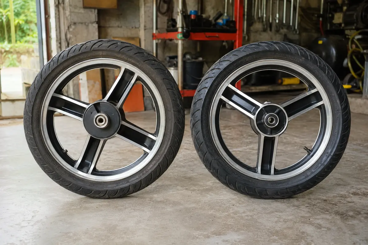Honda Click stock mags pair