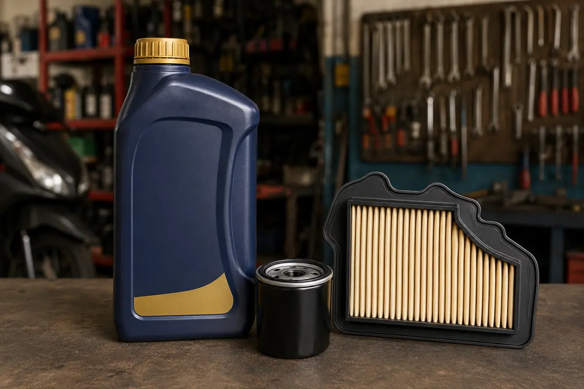 10W-40 Fully Synthetic Motorcycle Oil